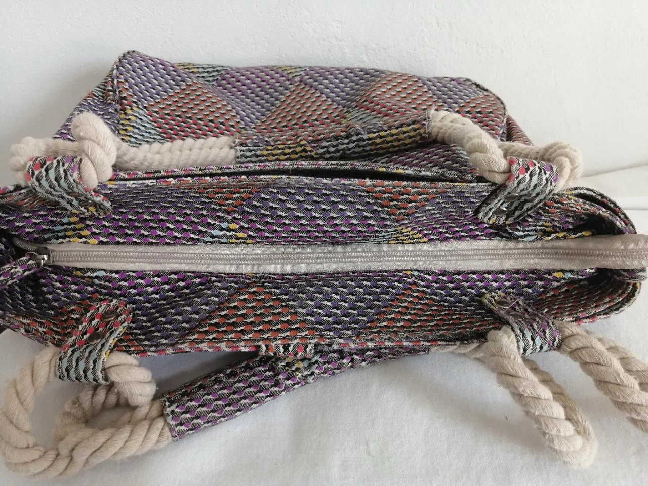 Bolso de lona multicolor – photo 8